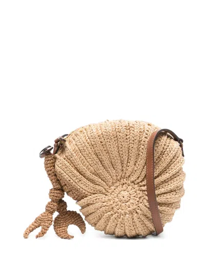 Anya Hindmarch Hermit Crab Cross Body Bag In Neutral