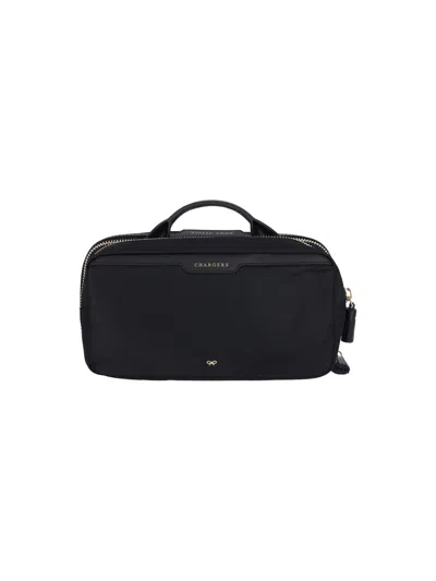 Anya Hindmarch Home Office Pouch In Black