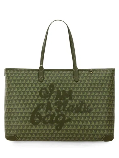 Anya Hindmarch Women's I Am A Plastic Bag Bag In Green