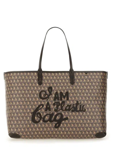 Anya Hindmarch I Am A Plastic Bag Large Tote Bag In Multi