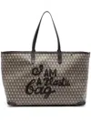Anya Hindmarch I Am A Plastic Bag Motif Tote Bag In Brown