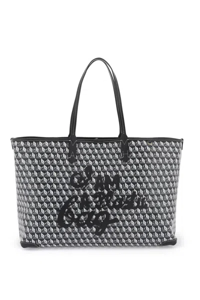 Anya Hindmarch I Am A Plastic Bag Motif Tote Bag In Mixed Colours