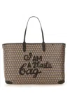 Anya Hindmarch Patterned Top-handle Shoulder Bag In Brown