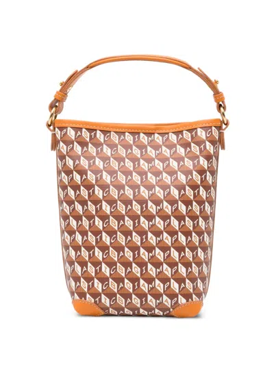 Anya Hindmarch I Am A Plastic Bag Tote Bag In Brown