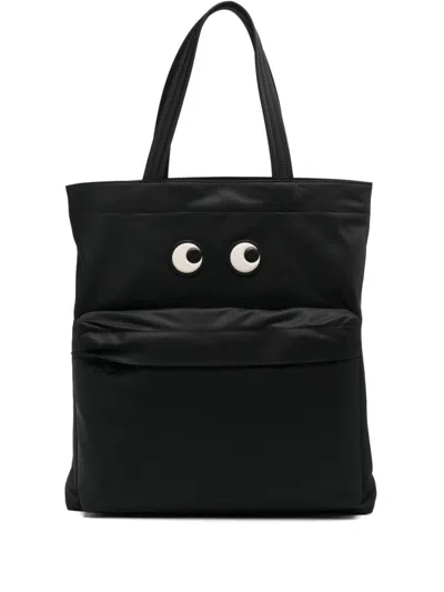 Anya Hindmarch I Am A Plastic Bag Tote Bag In Schwarz