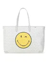 Anya Hindmarch Small I Am A Plastic Bag Wink Tote Bag In Multicolour