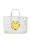 Anya Hindmarch Small I Am A Plastic Bag Wink Tote Bag In Multicolour