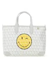 Anya Hindmarch Small I Am A Plastic Bag Wink Tote Bag In Multicolor