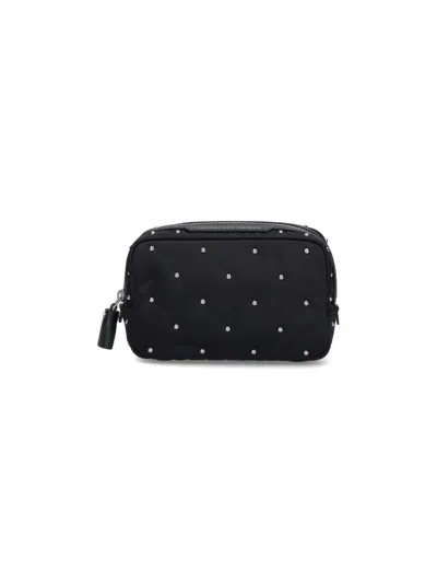 Anya Hindmarch "important Things" Pouch In Black