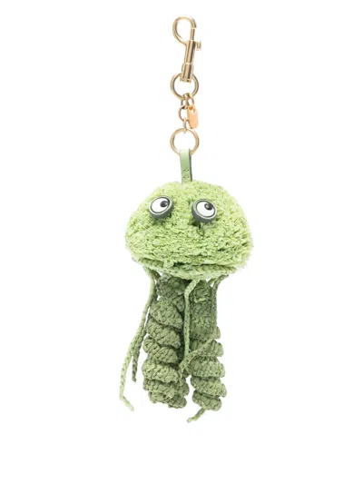 Anya Hindmarch Jellyfish Charm In Green