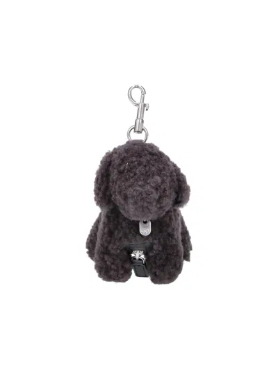 Anya Hindmarch Keychain Charm "poo Bag" In Multi