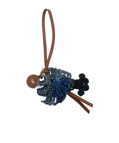 Anya Hindmarch Keyring  In Blue