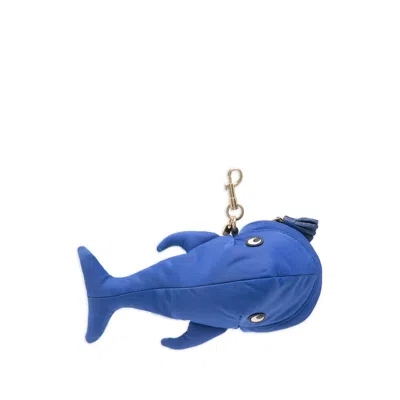 Anya Hindmarch Keyring In Blue