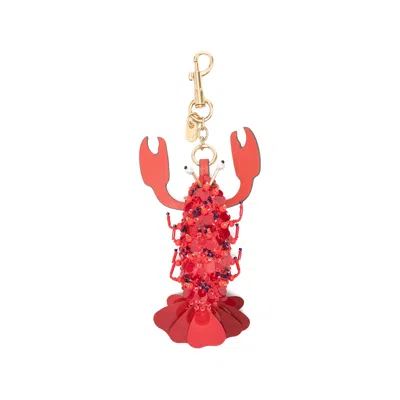 Anya Hindmarch Keyrings & Chains In Red