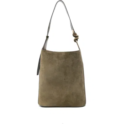 Anya Hindmarch Knot Detail Tote Bag In Green