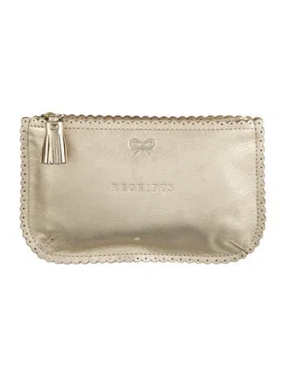 Pre-owned Anya Hindmarch Leather Cosmetic Bag