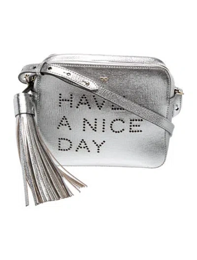 Pre-owned Anya Hindmarch Leather Crossbody Bag