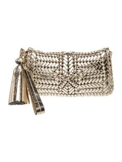 Pre-owned Anya Hindmarch Leather Evening Bag