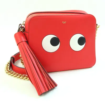 Pre-owned Anya Hindmarch Leather Pochette Shoulder Bag () In Multi