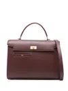Anya Hindmarch Turnlock Shoulder Bag In Brown