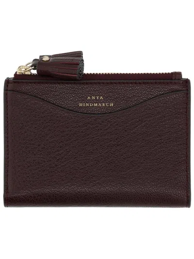 Anya Hindmarch Women Leather Wallet In Brown