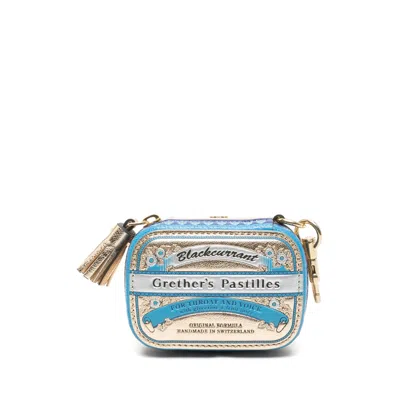 Anya Hindmarch Leather Wallet Keychain In Multi