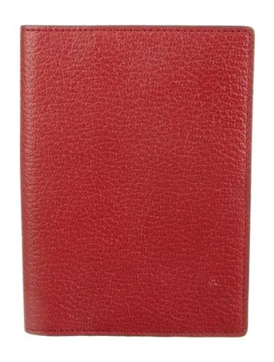 Pre-owned Anya Hindmarch Leather Wallet In Red