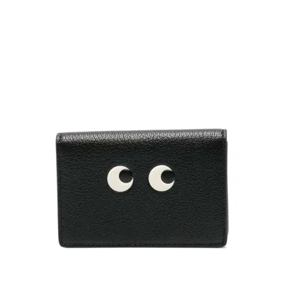 Anya Hindmarch Eyes Card Holder In Black