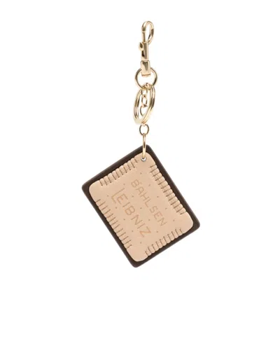 Anya Hindmarch Lobster Claw Keychain In Gold