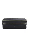 Anya Hindmarch Logo Jacquard Make-up Pouch In Black
