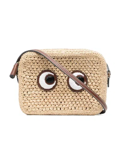 ANYA HINDMARCH LOGO CROSS-BODY BAG