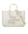 Anya Hindmarch Xs Tote Bag With I Am A Plastic Bag Pattern In White