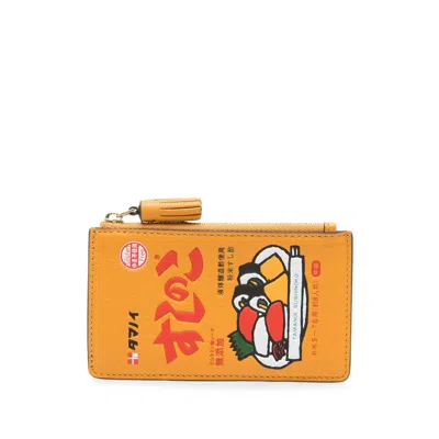 Anya Hindmarch Marig Wallet In Yellow