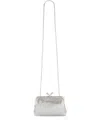 Anya Hindmarch Maud Clutch Bag In Silver