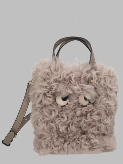 Anya Hindmarch Mini Handbag In Grey