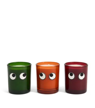 Anya Hindmarch Mini Scented Candles In Multi