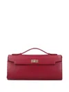Anya Hindmarch Mini Top-handle Cross Body Bag In Red