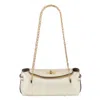 Anya Hindmarch Mini Waverley Evening Bag In Metallic Nappa Leather In White