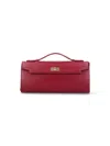 Anya Hindmarch Mortimer Clutch In Red