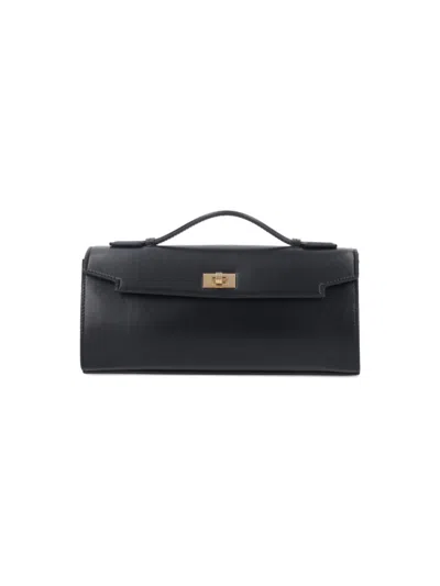 Anya Hindmarch "mortimer" Clutch – Black