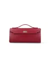 Anya Hindmarch Mortimer Clutch In Red