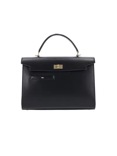 Anya Hindmarch Mortimer Handbag In Black