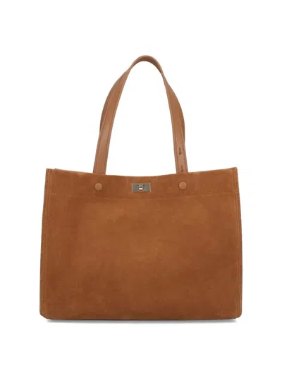 Anya Hindmarch Mortimer" Small Tote Bag - Brown