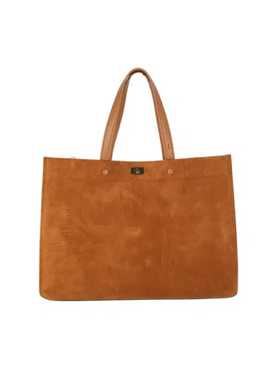 Anya Hindmarch Mortimer" Tote - Brown