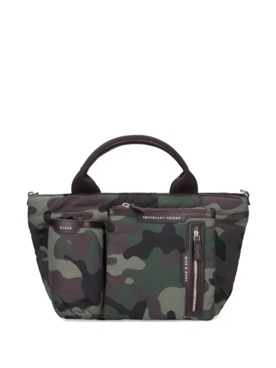 Anya Hindmarch Multi Pocket Camouflage Tote Bag