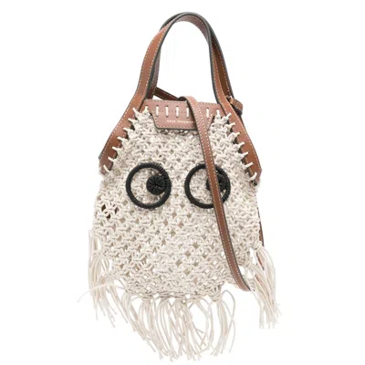 Anya Hindmarch Neutrals Tote Bags Women In White