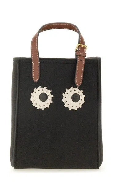 Anya Hindmarch Eyes Bag Small In Black