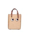 Anya Hindmarch N/s Eyes Tote Bag In White