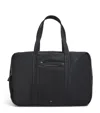 Anya Hindmarch + Net Sustain 24 Hour Leather-trimmed Econyl Weekend Bag In Black