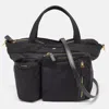 ANYA HINDMARCH NYLON AND LEATHER MULTI POCKET TOTE